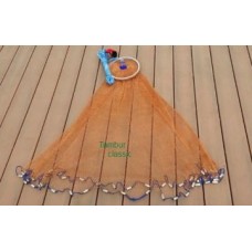 Кастингова сітка Американського типу з кільцем Ø4м яч.16мм (Нитка) Кастингова сітка Американського типу з кільцем Ø4м яч.16мм (Нитка)